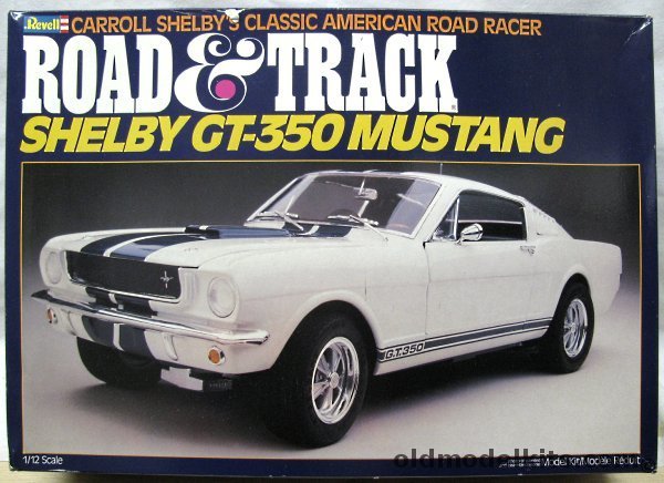 Revell 1/12 1965 Ford Shelby GT-350 Mustang - Road and Track Issue, 7479 plastic model kit